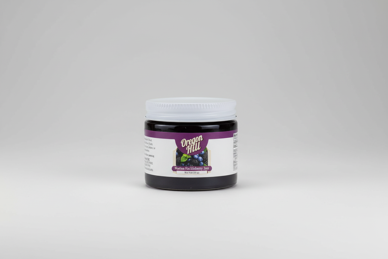 Oregon Hill Marion-Huckleberry Jam 3 oz